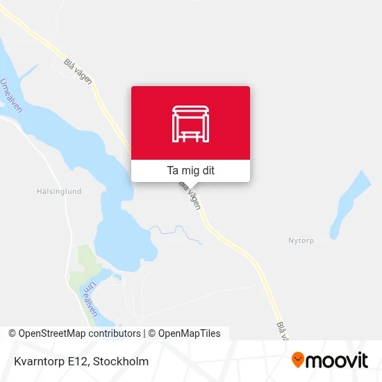Kvarntorp E12 karta