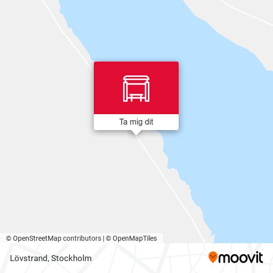 Lövstrand karta