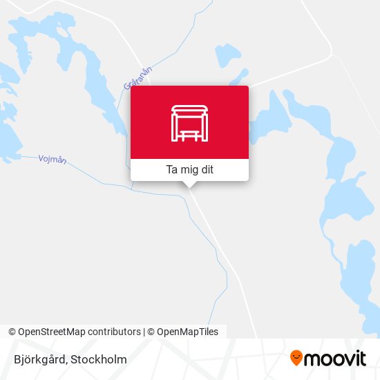 Björkgård karta