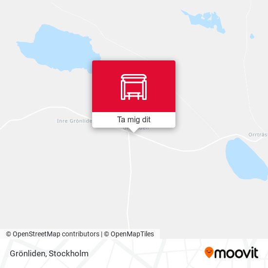 Grönliden karta