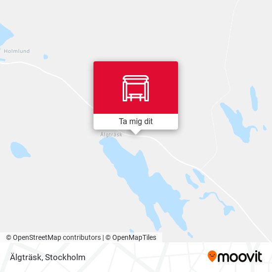 Älgträsk karta