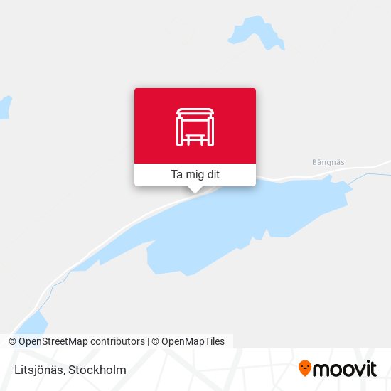 Litsjönäs karta