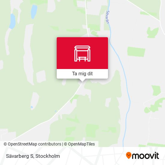 Sävarberg S karta