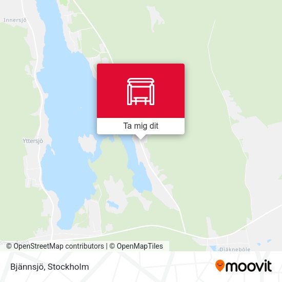 Bjännsjö karta