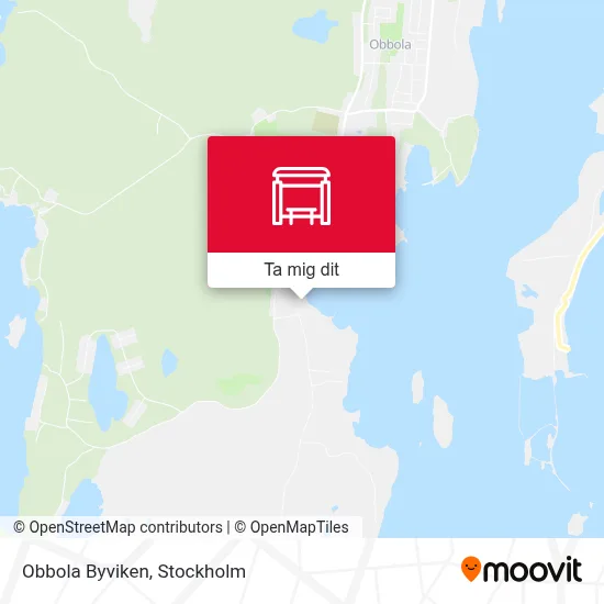 Obbola Byviken karta