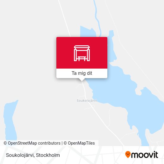 Soukolojärvi karta