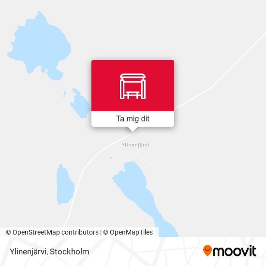 Ylinenjärvi karta