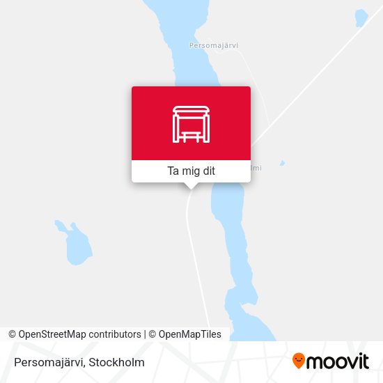 Persomajärvi karta