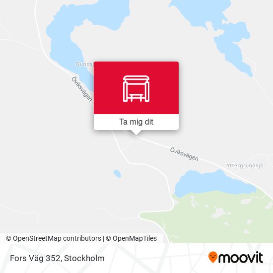 Fors Väg 352 karta