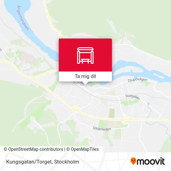 Kungsgatan/Torget karta