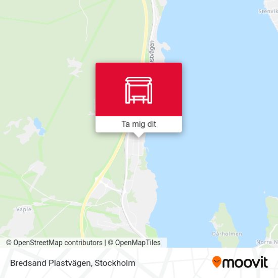 Bredsand Plastvägen karta