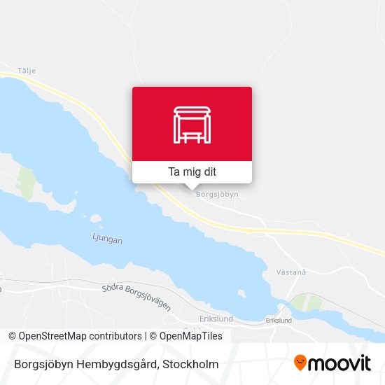 Borgsjöbyn Hembygdsgård karta