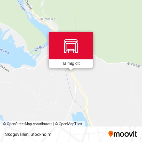 Skogsvallen karta