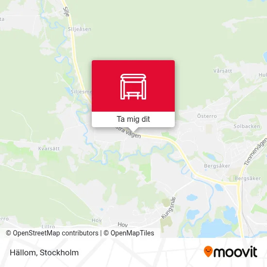 Hällom karta