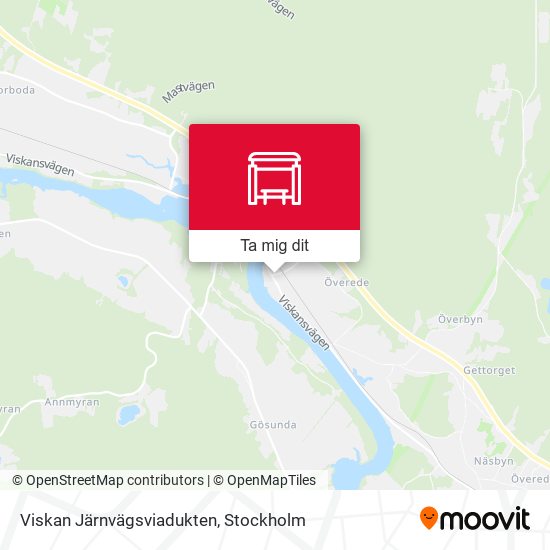 Viskan Järnvägsviadukten karta