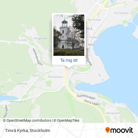 Timrå Kyrka karta