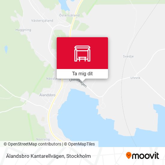 Älandsbro Kantarellvägen karta