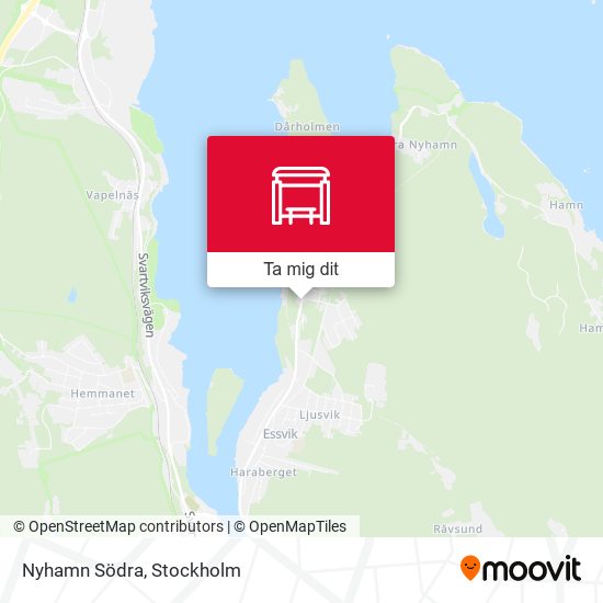 Nyhamn Södra karta