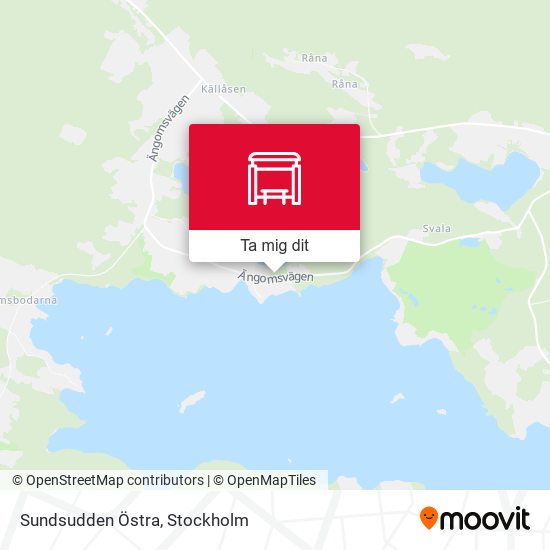 Sundsudden Östra karta