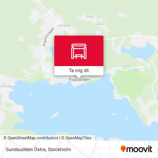 Sundsudden Östra karta