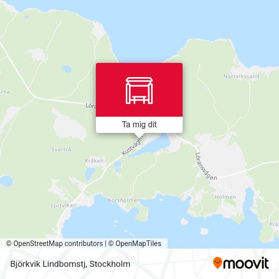 Björkvik Lindbomstj karta