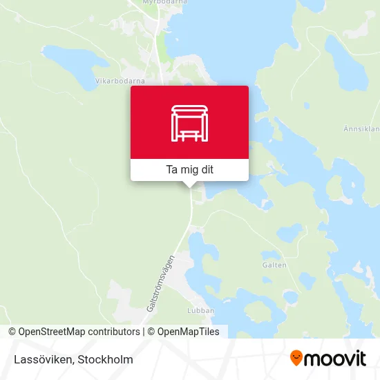 Lassöviken karta