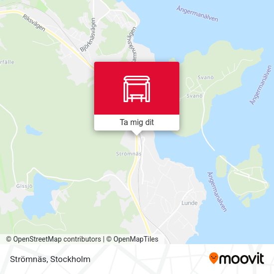 Strömnäs karta