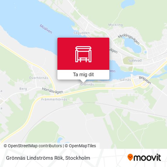 Grönnäs Lindströms Rök karta