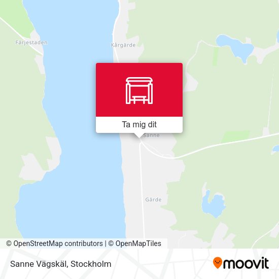Sanne Vägskäl karta