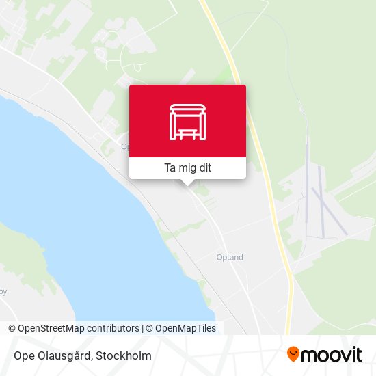 Ope Olausgård karta