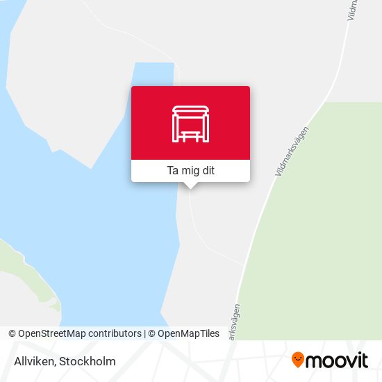 Allviken karta