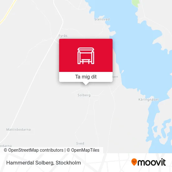 Hammerdal Solberg karta