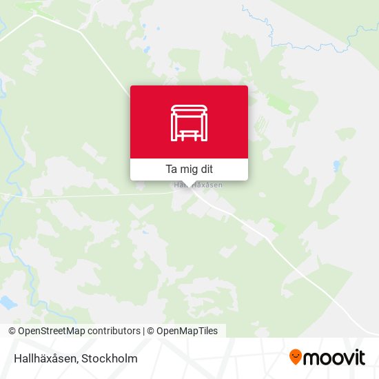Hallhäxåsen karta