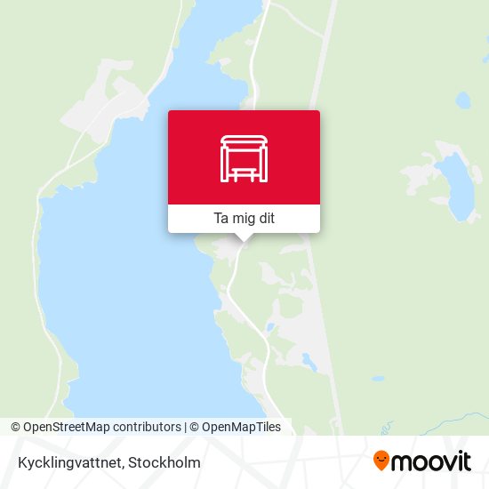 Kycklingvattnet karta