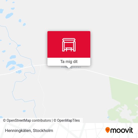 Henningkälen karta