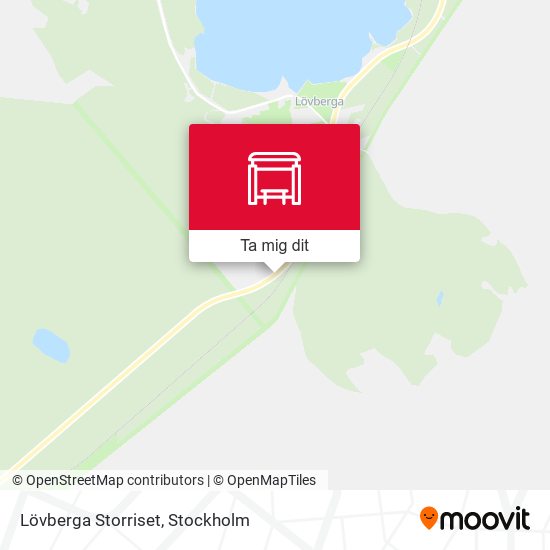 Lövberga Storriset karta