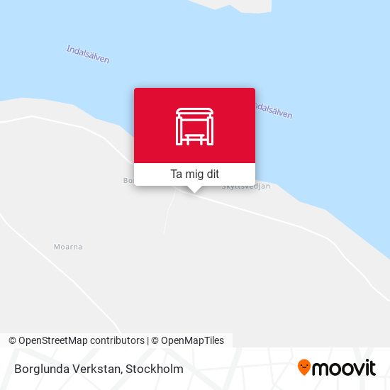 Borglunda Verkstan karta