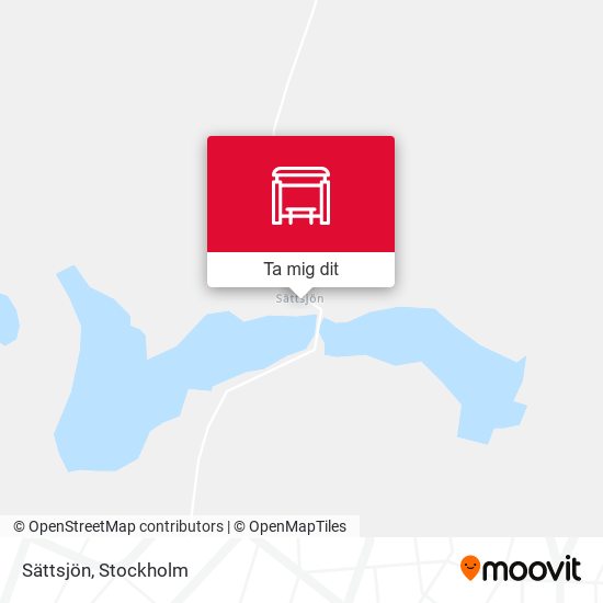 Sättsjön karta