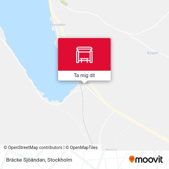 Bräcke Sjöändan karta