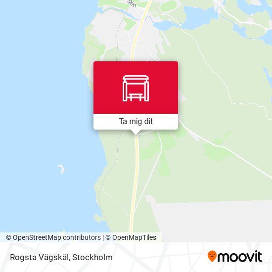Rogsta Vägskäl karta