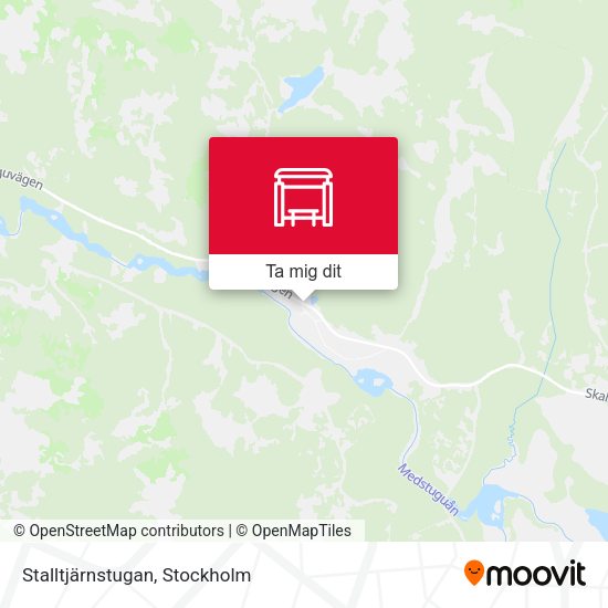 Stalltjärnstugan karta