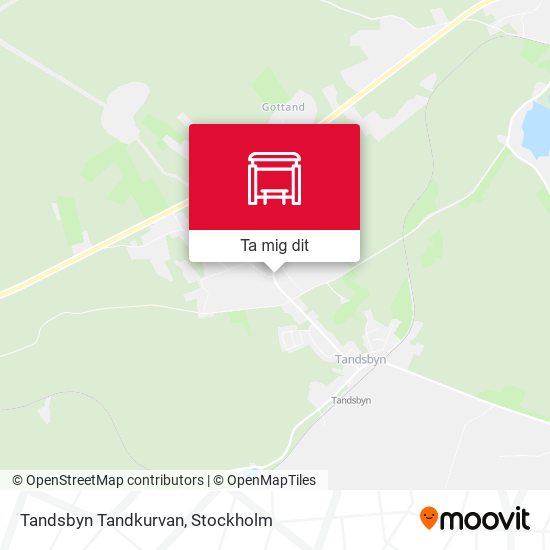 Tandsbyn Tandkurvan karta