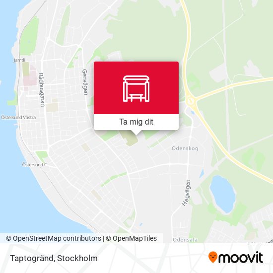 Taptogränd karta