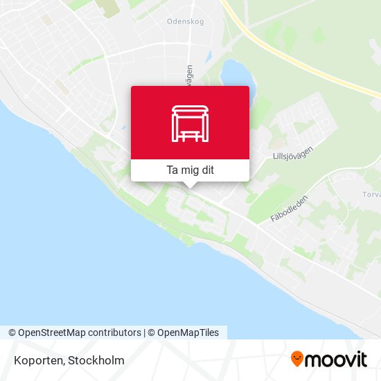 Koporten karta