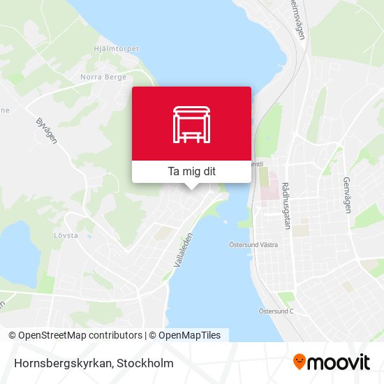 Hornsbergskyrkan karta