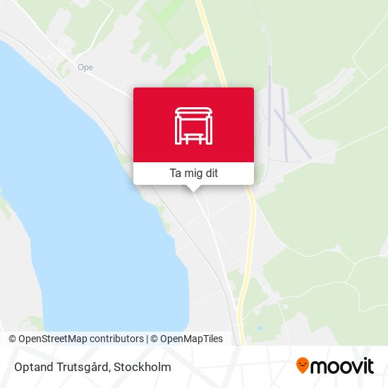 Optand Trutsgård karta