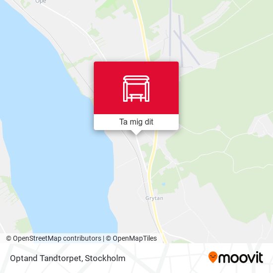 Optand Tandtorpet karta
