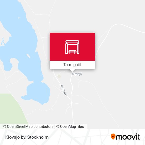Klövsjö by karta