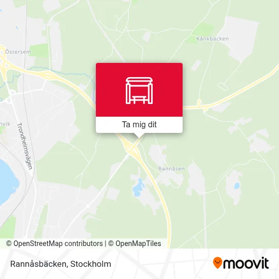 Rannåsbäcken karta