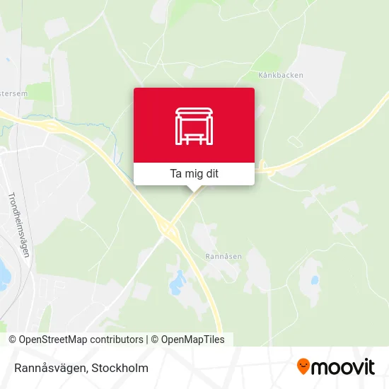 Rannåsvägen karta